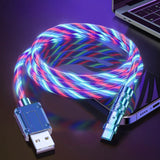 180 Degree LED Rotating Super Fast Data Cable